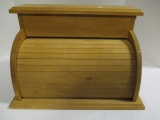 Tambour Door Bread Box