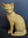 John Potter Designs, Dallas, Texas, Carved Wood Cat