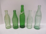 Vintage Sprite, Coca-Cola, And Quality Brand Bottles