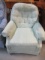 Rowe Upholstered Tufted Back Swiveling Rocking Chair