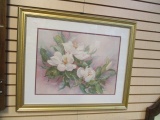 Framed and Matted Magnolia Print by Barbara Mock