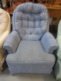 Rowe Tufted High Back Swiveling Rocking Chair