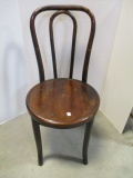 Vintage Bent Wood Back Side Chair