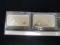 Lot of (2) 1 oz. .999 Pure Silver Bars