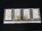 Lot of (4) 1 oz. .999 Pure Silver Bars