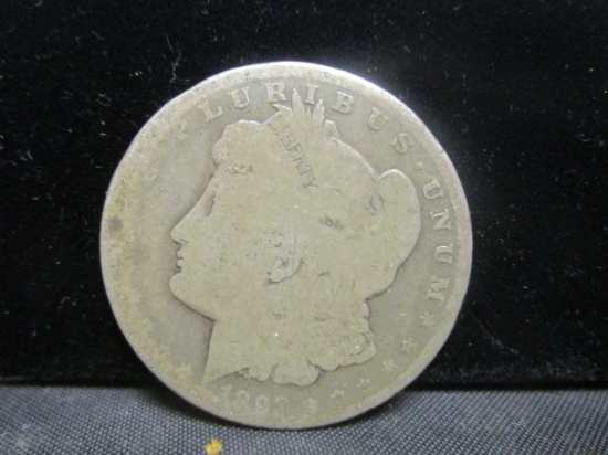 1893 Morgan Silver Dollar