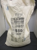 US Mint $50 Bag of Pennies- 1977 Denver