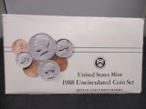 1988 US Mint UNC Coin Set- P&D