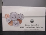 1988 US Mint UNC Coin Set- P&D