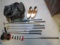 Golfing Lot - Reebok Shoes Men's size 11, Umbrella, Balls, Travel Bag and Clubs and Putters