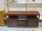 Wood Console Cabinet