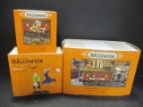 Dept. 56 Snow Village Halloween Figurines and Haunted Rails Caboose