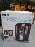 Haier Portable Table Top Ice Maker Dispenser