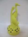 Camark Pottery c1940 Heron/Egret Flower Frog