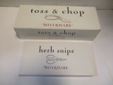 SilverMark Herb Snips and Toss & Chop in Boxes