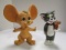 1970 Speedy Gonzales Bank And 1992 Tom and Jerry Bank