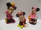 Three Minnie Mouse Banks:  1 Marked Disney