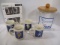 Pillsbury Poppin' Fresh Goody Jay, Set Of 4 Morton Salt Coffee Mugs,