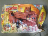 Fort Apache Western Playset:  Solid, Unbreakable Figures, And Horses