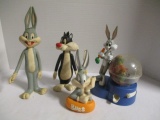 1990 Warner Bros. Bugs Bunny And Sylvester, 1995 Toothbrush Holder,