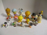 Vinyl, Rubber, And Plastic Tweety And Sylvester Toys