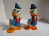 Two Walt Disney Illco Donald Duck Banks
