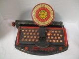 MAR Toys Junior Dial Typewriter Metal Toy