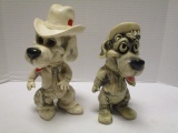 Burch Products And 1977 Creative Mfg. Cartoon Character Dog Banks