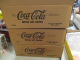 The Coca-Cola Collection Metal Tins For Metal Art Cards