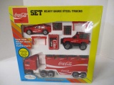 Remco Coca-Cola Heavy Gauge Steel Model Truck Set