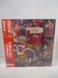 1991 Hallmark Springbok 2000 Piece Coca-Cola Jigsaw Puzzle
