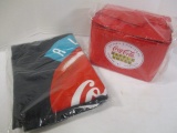 Coca-Cola Beach Towel & Coca-Cola/Waffle House Insulated Lunch Tote
