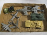 Plastic Military Toys By Buddy L, Processed Plastic, Magic-Guide,