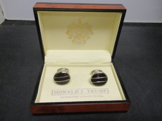 Donald Trump Cuff Links in Box