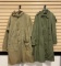 Pair of Military Style Trench Coats