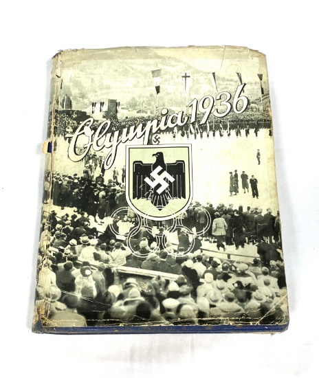 Original German Nazi Olympia 1936 Band 1 Hardcover Book