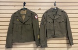 2 WWII Ike Jackets