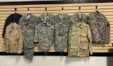 Group of Newer Military Clothing - BCUs and More