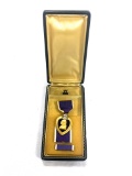 WWII Purple Heart Medal and Ribbon in Presentation Case