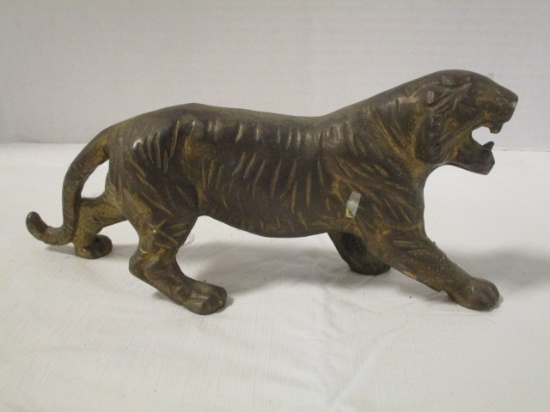 Brass Tiger Statue