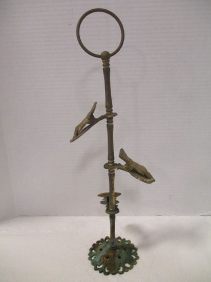 Brass Stand with Hand Clips