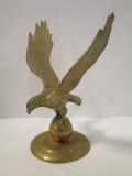 Brass Soaring Eagle Statue