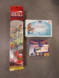 New Old Stock Handy Stitch, IGIA Air-O-Sage Leg Massager and 2-in-1 Spray Mop