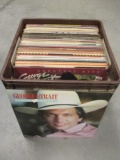 Collection of Classic Country Music Vinyl LP's-George Strait, Larry Gatlin, The Oak