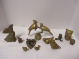 Brass Bird Figurines