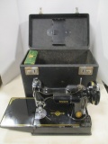 Vintage Portable Singer Sewing Machine in Case