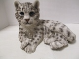 Snow Leopard Cub Light Weight Statue