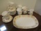 23-Piece Noritake Progression China Mardi Gras:  2 Oblong Platters,