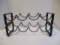 Pair Of Stacking Metal Wine Holders