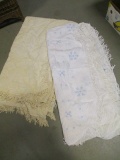 2 Vintage Chenille Bedspreads